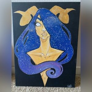 Original artwork by me! Zodiac art.